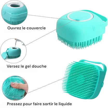 Brosse de bain et massage